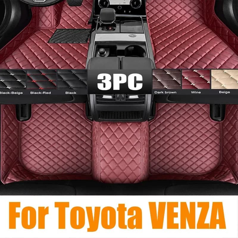3D TPE LHD Pavimento Tappetino Per Toyota VENZA 2022 2023 Ibrido Piano Liner Vassoio Rilievo Del Piede Zerbino Tappetini Accessori Auto 0601