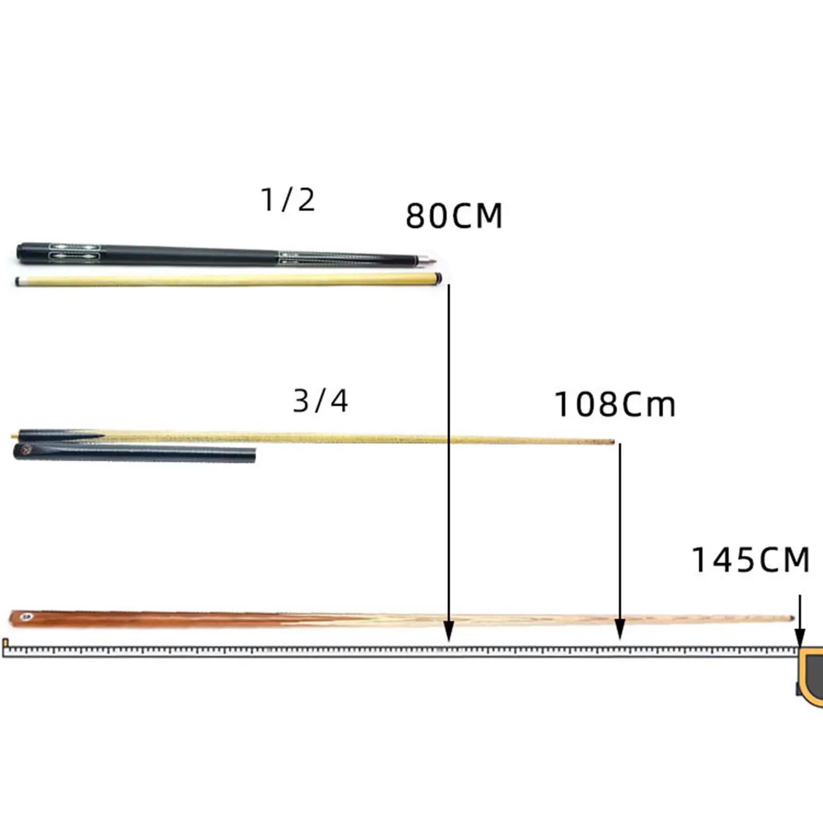 Pool Billiard Cue Case Hard Wear Resistant Adjustable Strap PU Leather Carry Bag for Snooker Stick Accessories