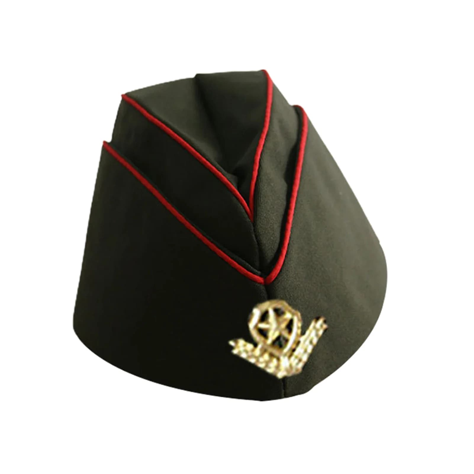 Unisex Military Cap Badge Sailor Hat Army Cap Dance Boat Caps Pentagram Soviet Badge Navy Hats Cosplay Berets Medal