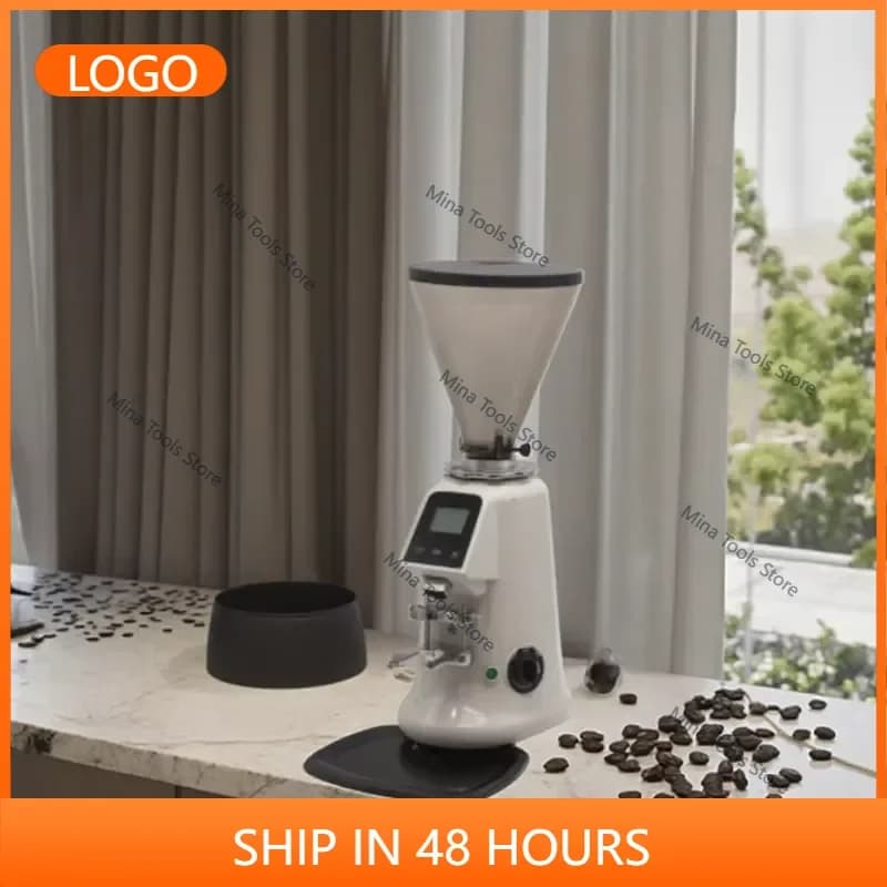 64mm Adjustable Setting Electric Digital Coffee Bean Grinder/good Flat Burr V2 DF64 Espresso Grinder