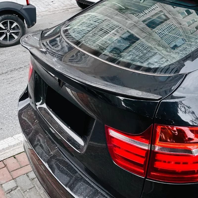 Spoiler posteriore a lama per tetto, diffusore per BMW X6 E71 E72 2008-2014, accessori per la modifica dello styling esterno dell'auto