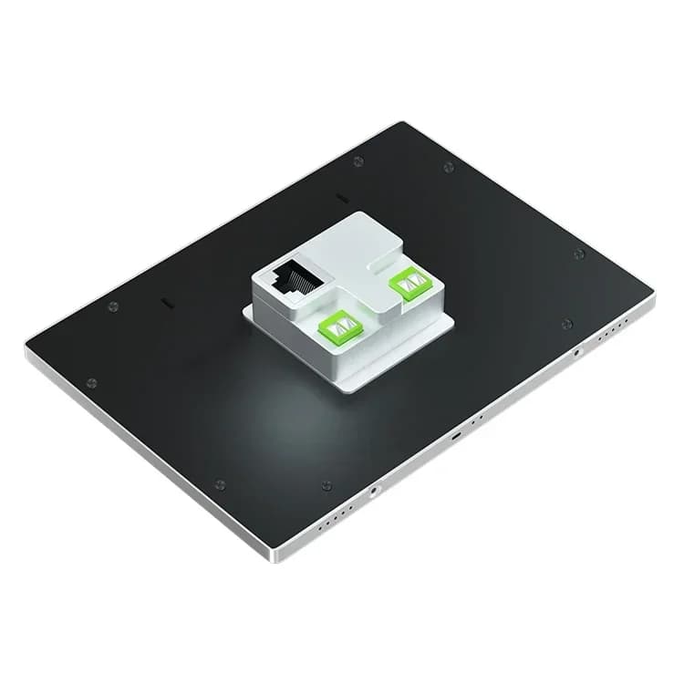 10 inch smart home recessed tablet with Android 11, touch control panel for home automation with RS485