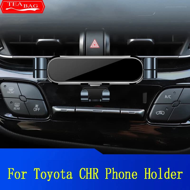 Supporto regolabile per telefono da auto per Toyota C-HR CHR Izoa 2016 2017 2018 2019 2020 2021 2022 modifica accessori interni