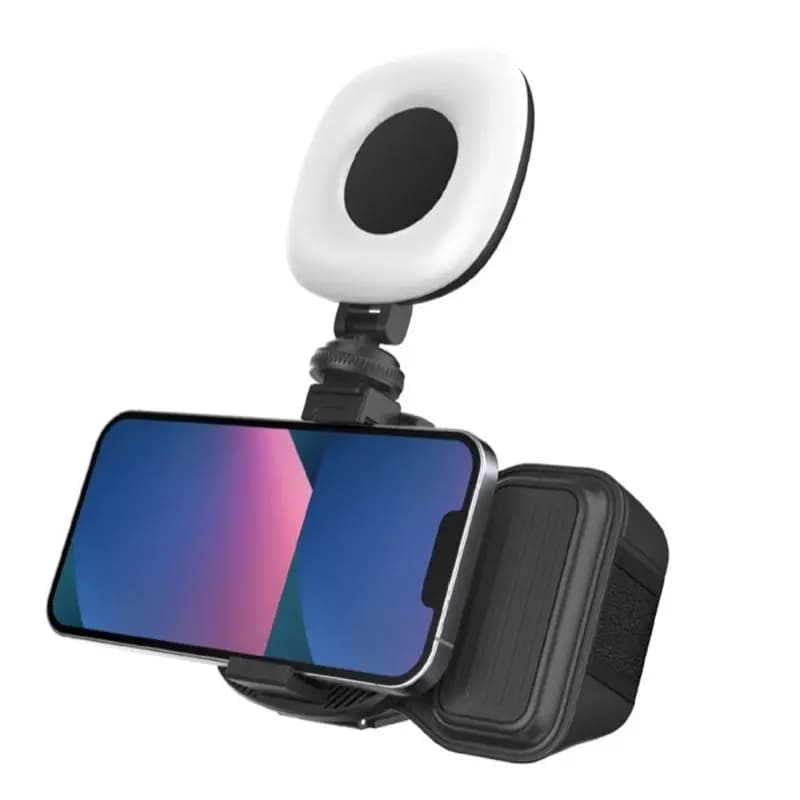 Phone Bluetooth Handheld Sefile Stick Handle Stabilizer Vlog Selfie Fill Light Photography Accessories