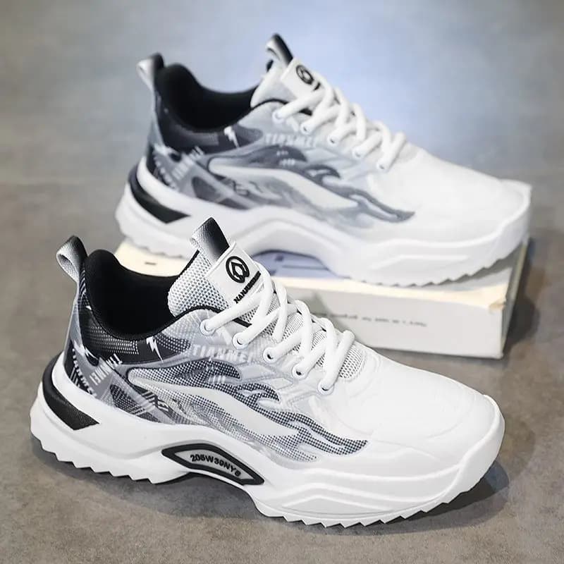 Men Casual Shoes Comfort Breathable Mesh Man Sneakers Teenagers Casual Sports Shoes