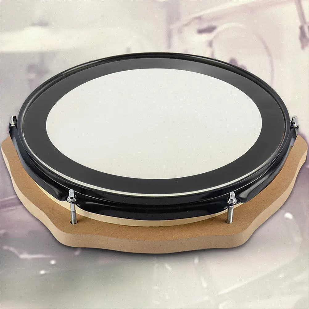Kit di 4 Pezzi per Attenuare il Suono dei Tamburi, Cuscinetti Silenziatori Convenienti per Batteria