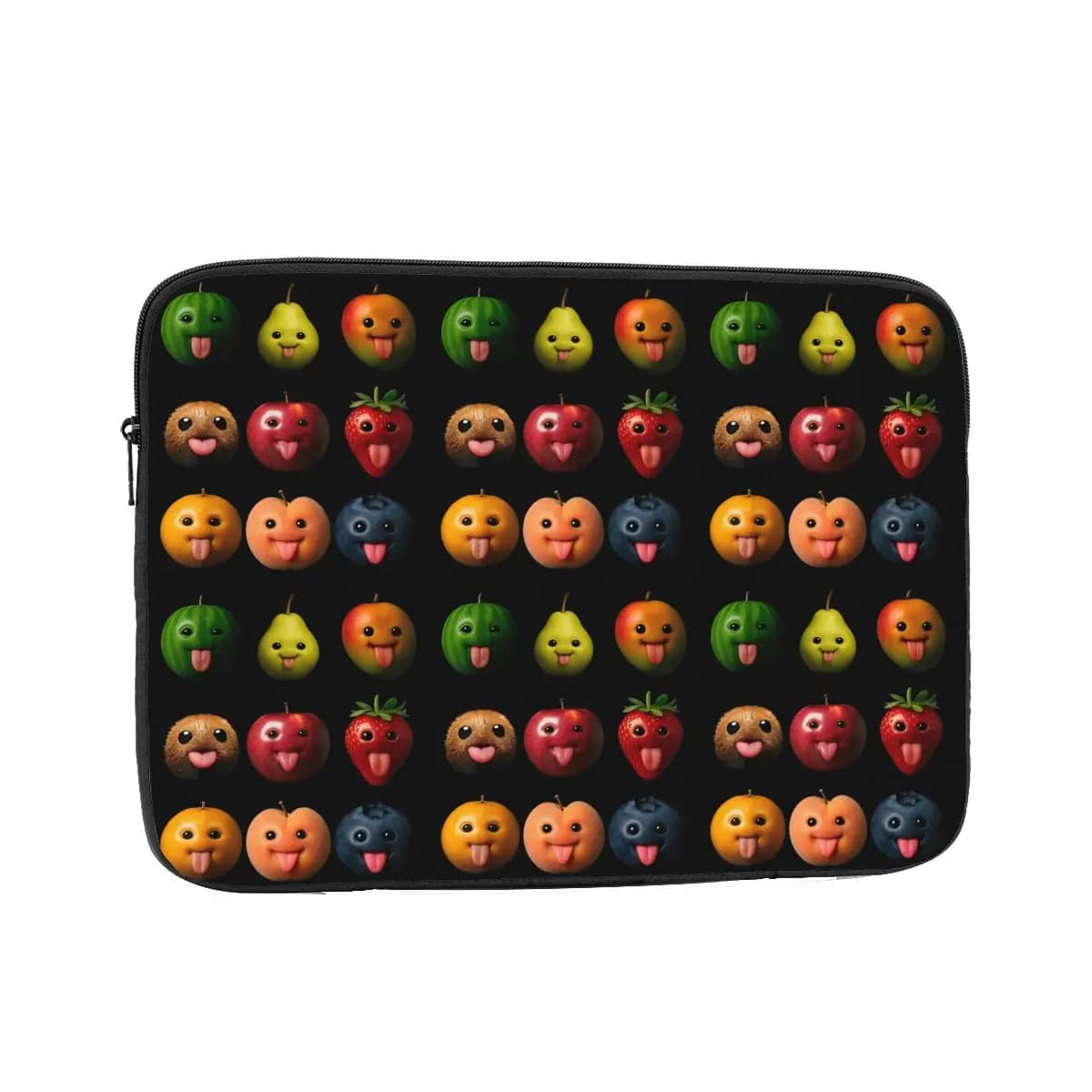 Divertente Silly AI Fruit Gen Z Meme BrainRot Umorismo Lingua Fuori Custodia per laptop Custodia per notebook Custodia antiurto