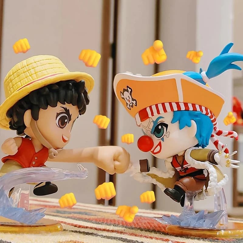 Set di Mini Figure COSBI One Piece in Scatola Misteriosa, Giocattolo Collezionabile Chibi per Appassionati di Anime, Decorazione da Scrivania, Regalo