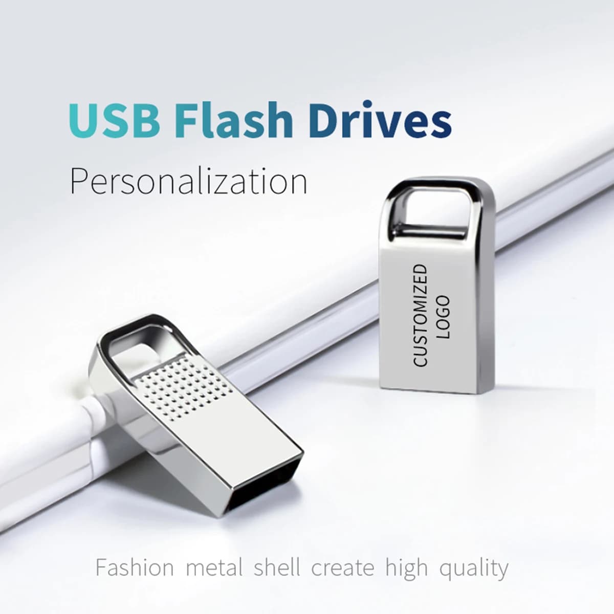 Nuovo 2.0 USB Flash Drive 64GB Pen Drive 3.0 ad alta velocità 128GB miglior regalo speciale USB Memory Stick impermeabile Pendrive Flash U Disk