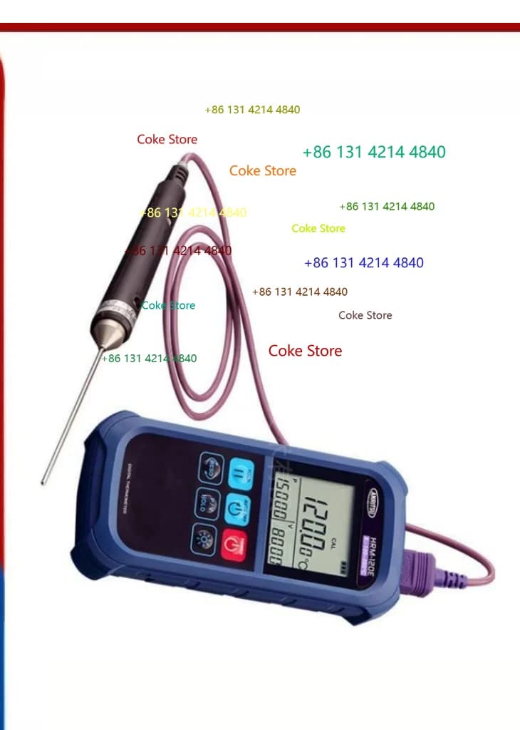 Termometro portatile ANRITSU Anritsu giapponese con spina ASP Termometro da superficie HR-1100E