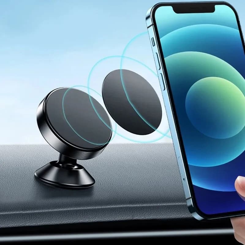 Supporto magnetico universale per telefono per auto Magnete GPS Supporto per auto Forte adsorbimento Supporto per telefono per auto Cruscotti per iPhone Samsung