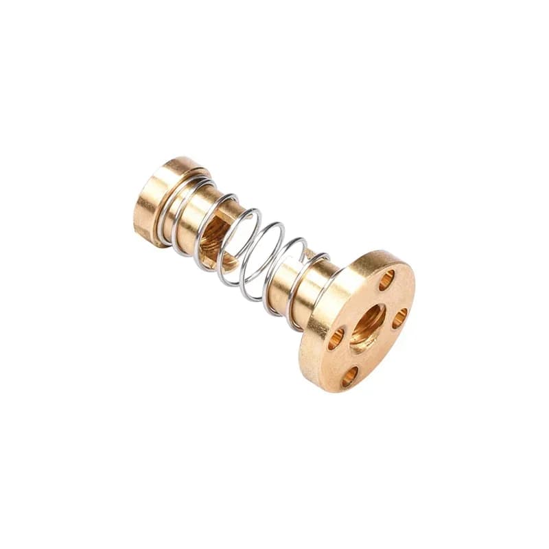 4 pz T8 Vite Anti Backlash Caricato A Molla Dado Eliminazione Gap Dadi per 8mm Asta Filettata Viti di Piombo CNC Stampante 3D Parti FAI DA TE