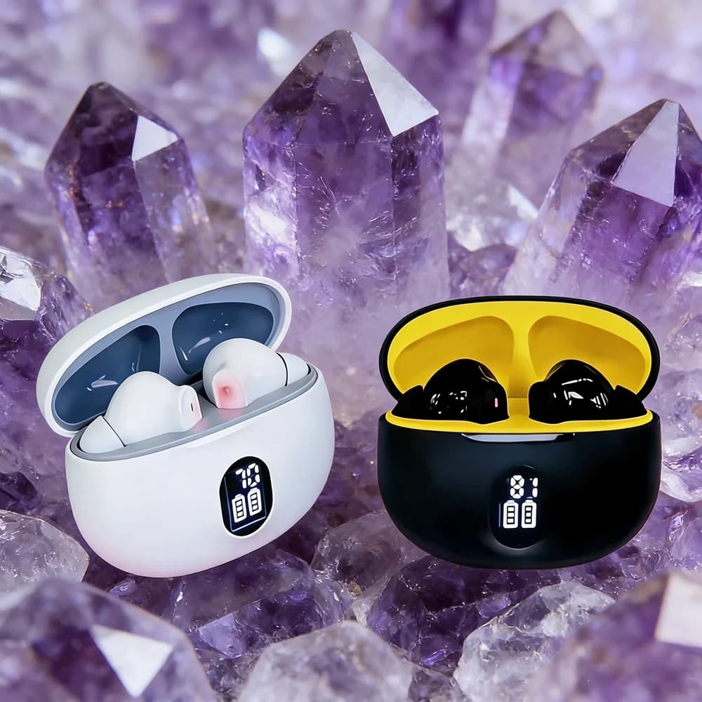 Cuffie wireless TWS originali, cuffie Bluetooth da gioco con microfono, riduzione del rumore, auricolari con bassi ad alta fedeltà