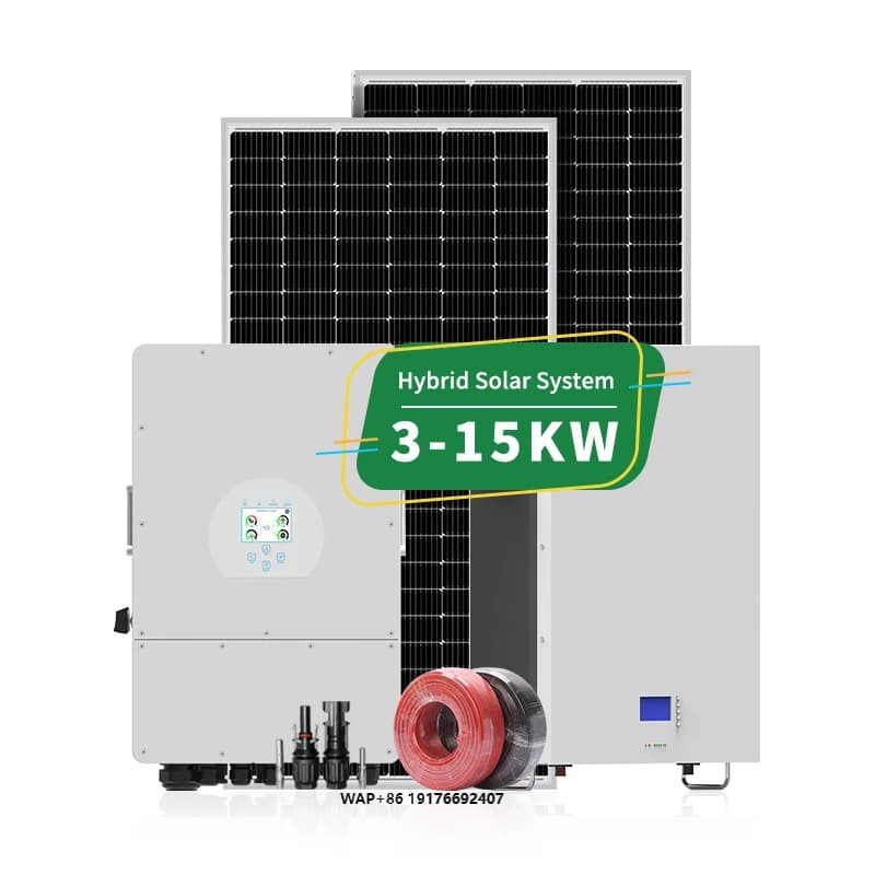 Sistema di Energia Solare Ibrido DEYE 2025, Inverter 3kW 5kW 8kW, Sistema di Pannelli Solari con Batteria e Inverter
