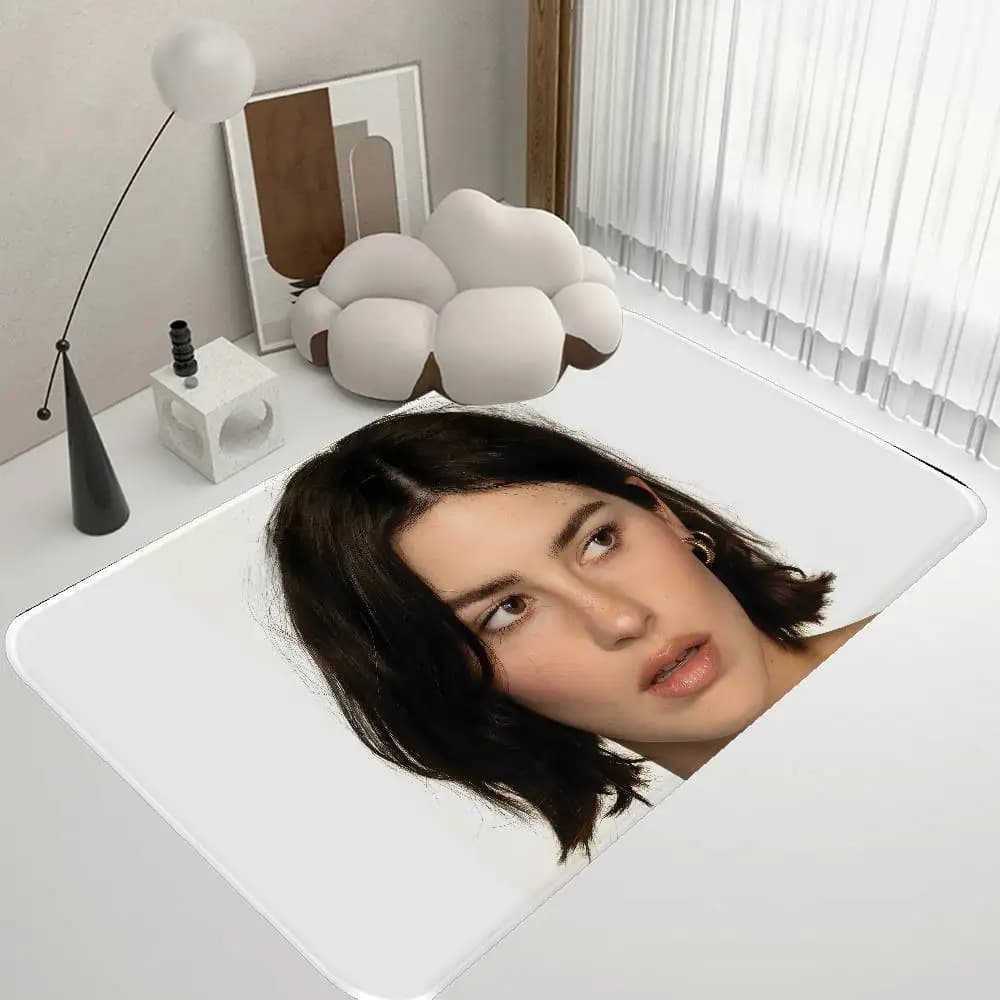 Tappetino da bagno Singer G-Gracie Abrams, stile nordico, zerbino per la casa, tappetini per bagno e toilette, zerbino di benvenuto per la camera da letto