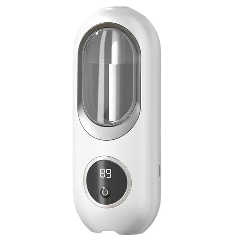 Diffusore di Oli Essenziali BHTS-120Ml da Parete con Display Digitale e Luce Notturna, Purificatore d'Aria, Facile Installazione, Grigio Roccia