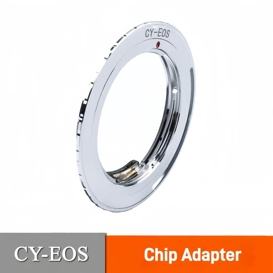 Anello adattatore per obiettivi CY-EOS di 9a generazione da Contax a EOS per Canon, per appassionati di fotografia vintage e di obiettivi a pellicola da viaggio.