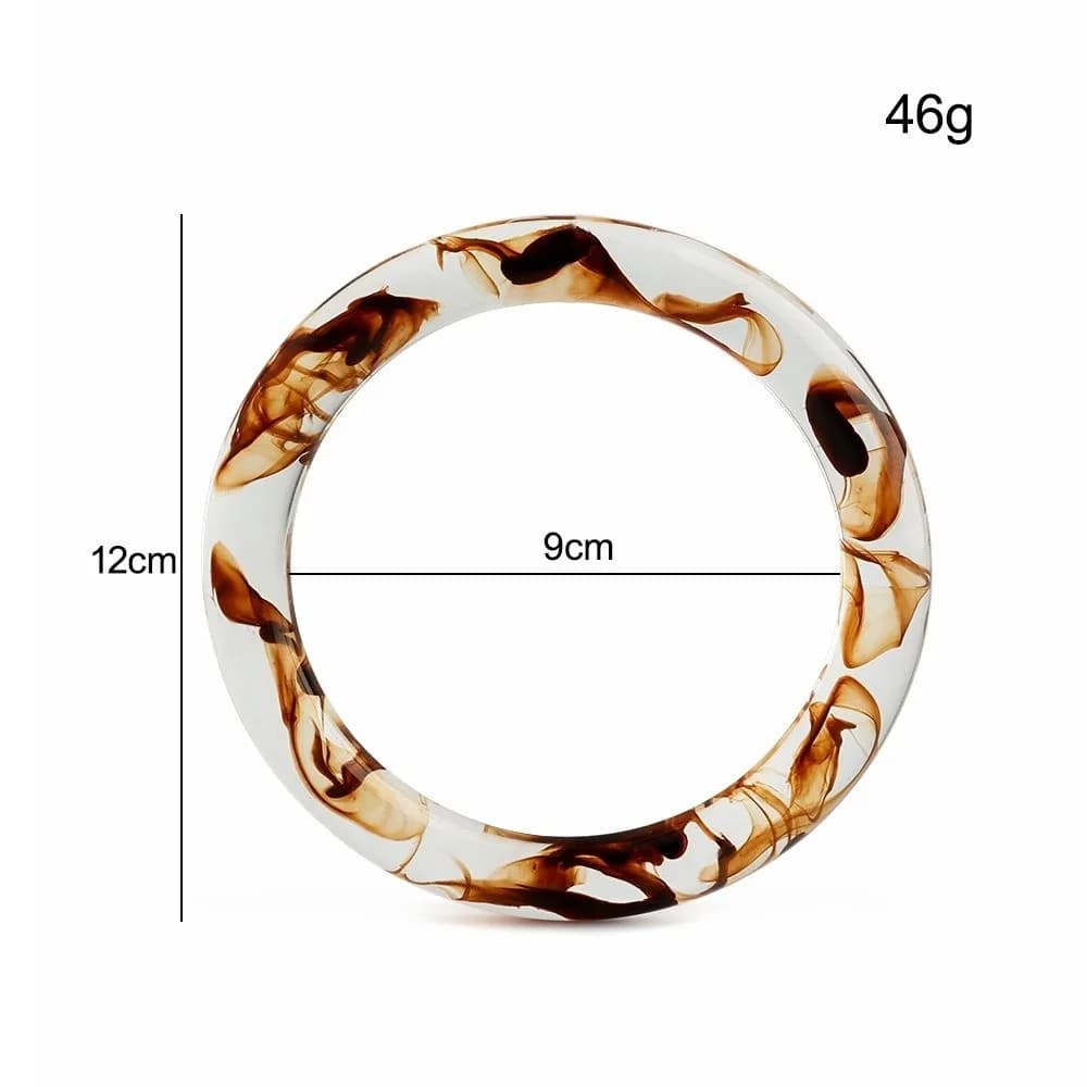 2PCS Amber Resin Resin Bag Handle D-Shape Translucent Bag DIY Handle Tortoiseshell Semi-circular Round Handbag Handle DIY Craft