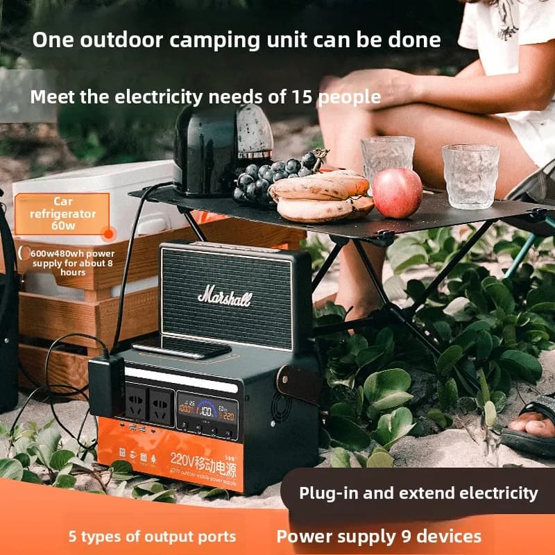 1000 W | Lithium Ion Electric Power Generator 211200 mAh (~0,78 kWH) with 220 V CA for camping on road and home backup