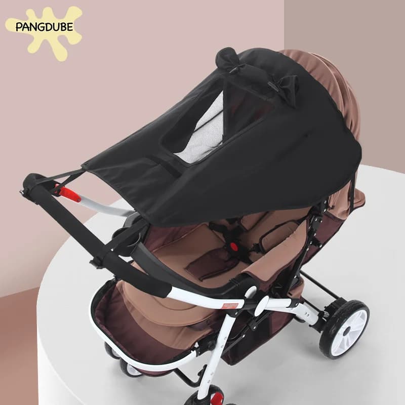 Parasole universale PANGDUBE per accessori per passeggini UV UPF 50 + protezione per tende da sole per marsupio parasole impermeabile