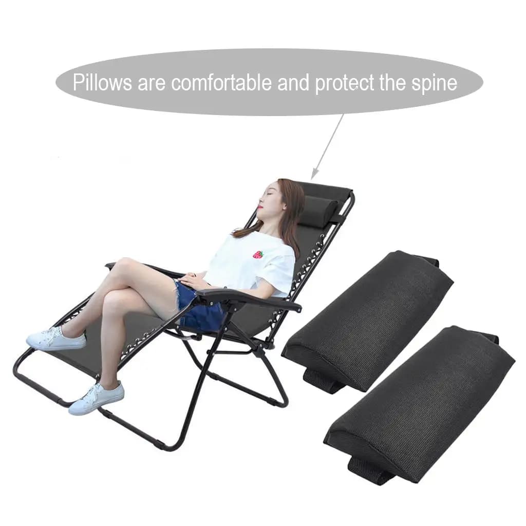 Outdoor Furniture Cushion Headrest Pillow for Lounge Chair Sunbed Garden Bench Tufted Bench Cushion