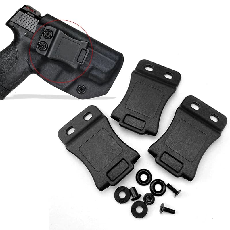 Holster Clip Kydex Belt Clip for Inside The Waist Band (IWB) Gun Holsters & Knife Sheath KYDEX Making Accessories Clip, 1 Piece
