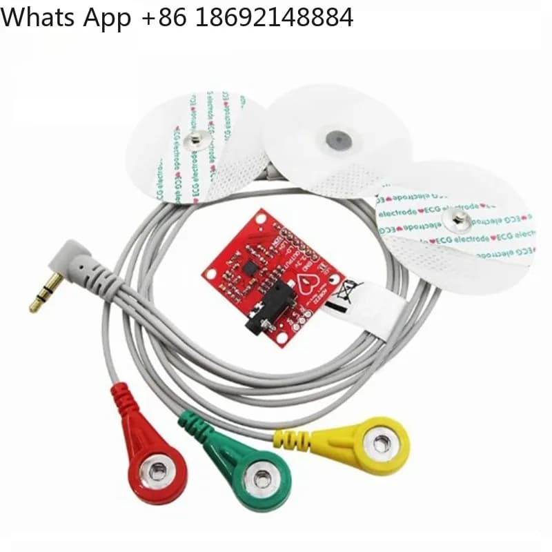 Misurazione ECG, pulsazioni, cuore, ECG, kit, scheda di sviluppo