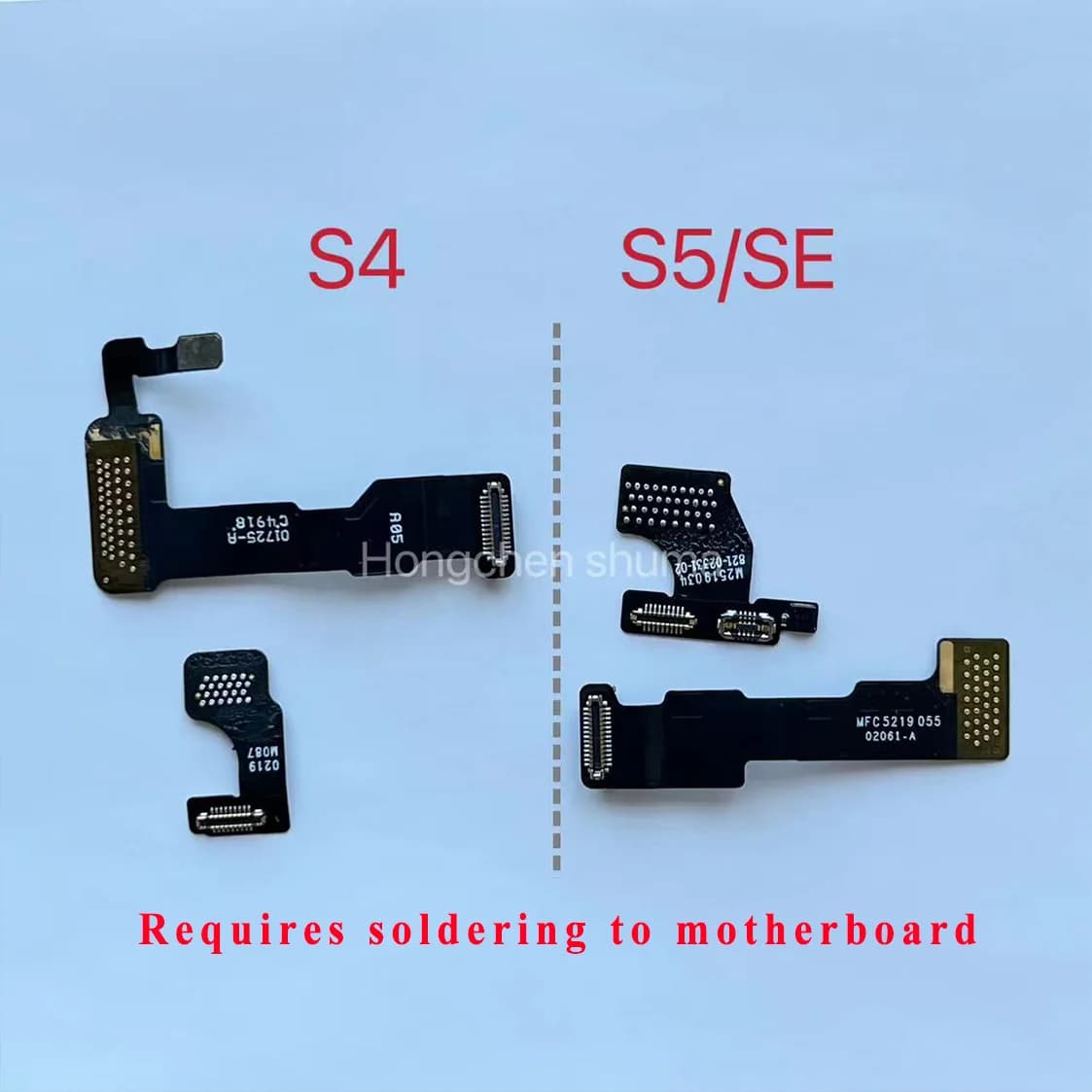 Back Cover Charger Charging Rotation Shaft Connection Connector Flex Cable For Apple Watch Series 4 5 SE 6 7 S7 S6 Repair Parts