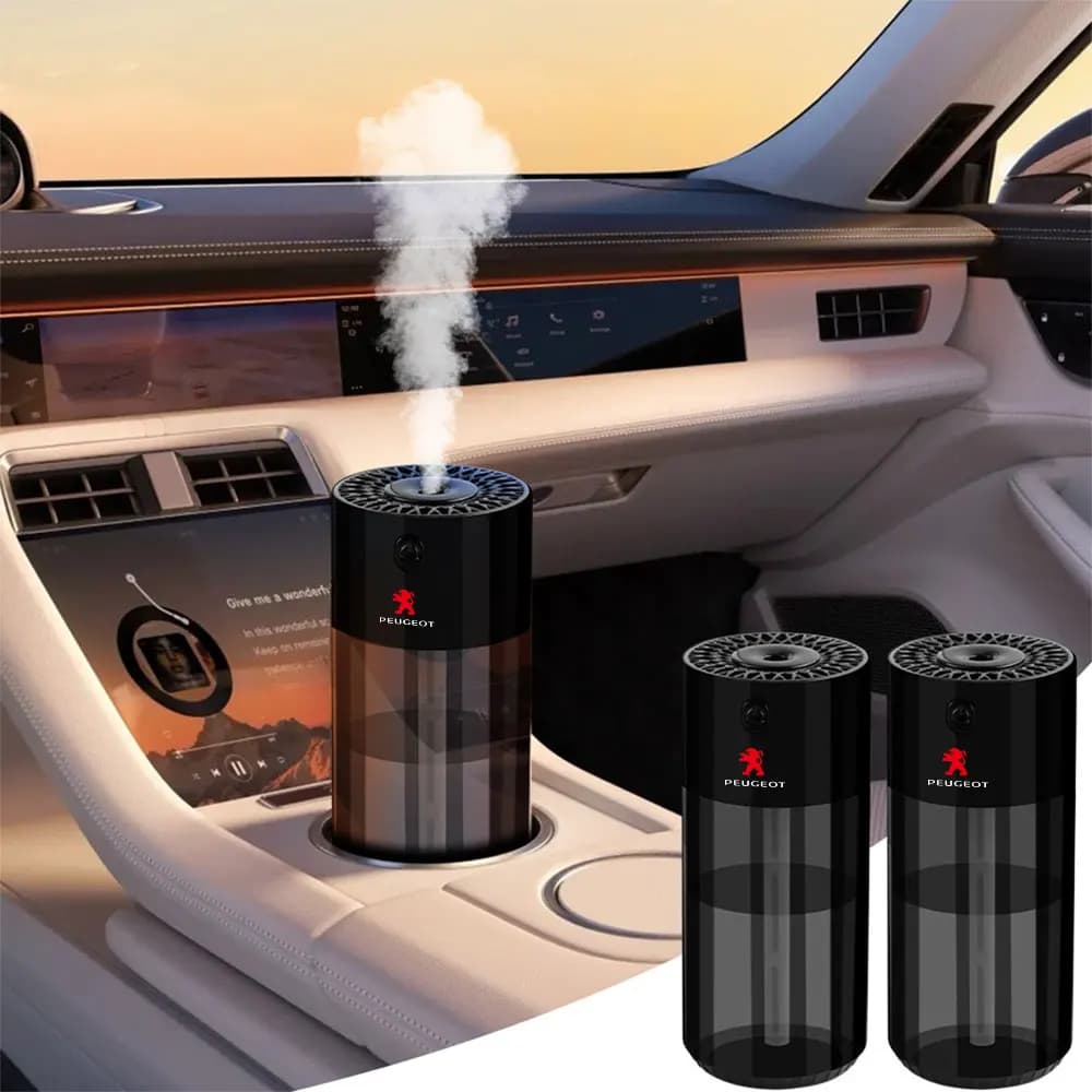 Car Air Aromatherapy Diffuser Airs Fresheners Humidifier Center Cover For Peugeot 308 406 508 3008 5008 1008 607 208 108 106 408