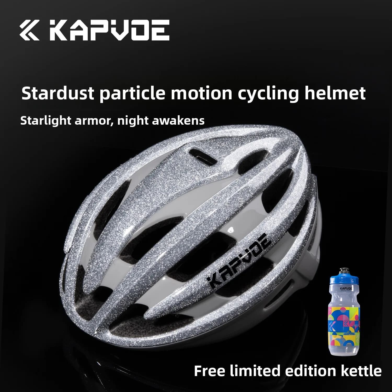 KAPVOE Cycling Helmet, Bicycle Extensive Equipment, Mountain Bike Safety and Road Bike, Ultra-light
