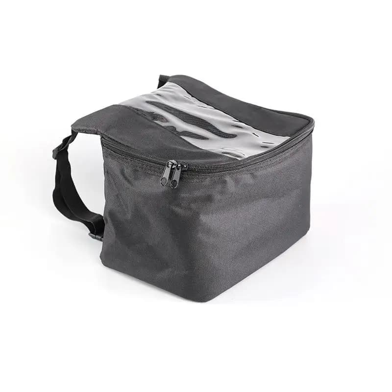 Motorcycle Handlebar Storage Bag Waterproof Front Basket Oxford Cloth Saddlebag for Bikepacking and Touring
