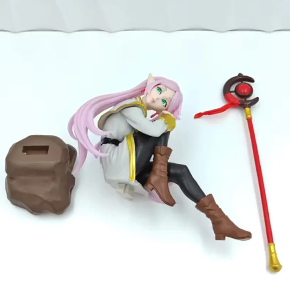 LookUp Sousou no Frieren Fern Anime Girl Figure Frieren Beyond Journey's End Stark Action Figure Modello da collezione Doll Toy Gift