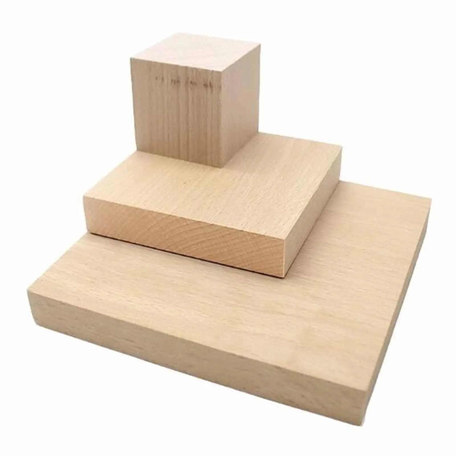 Carving Blocks Natural Basswood Unfinished Wood for Kids DIY Hobby Adult Artists Handicraft Project