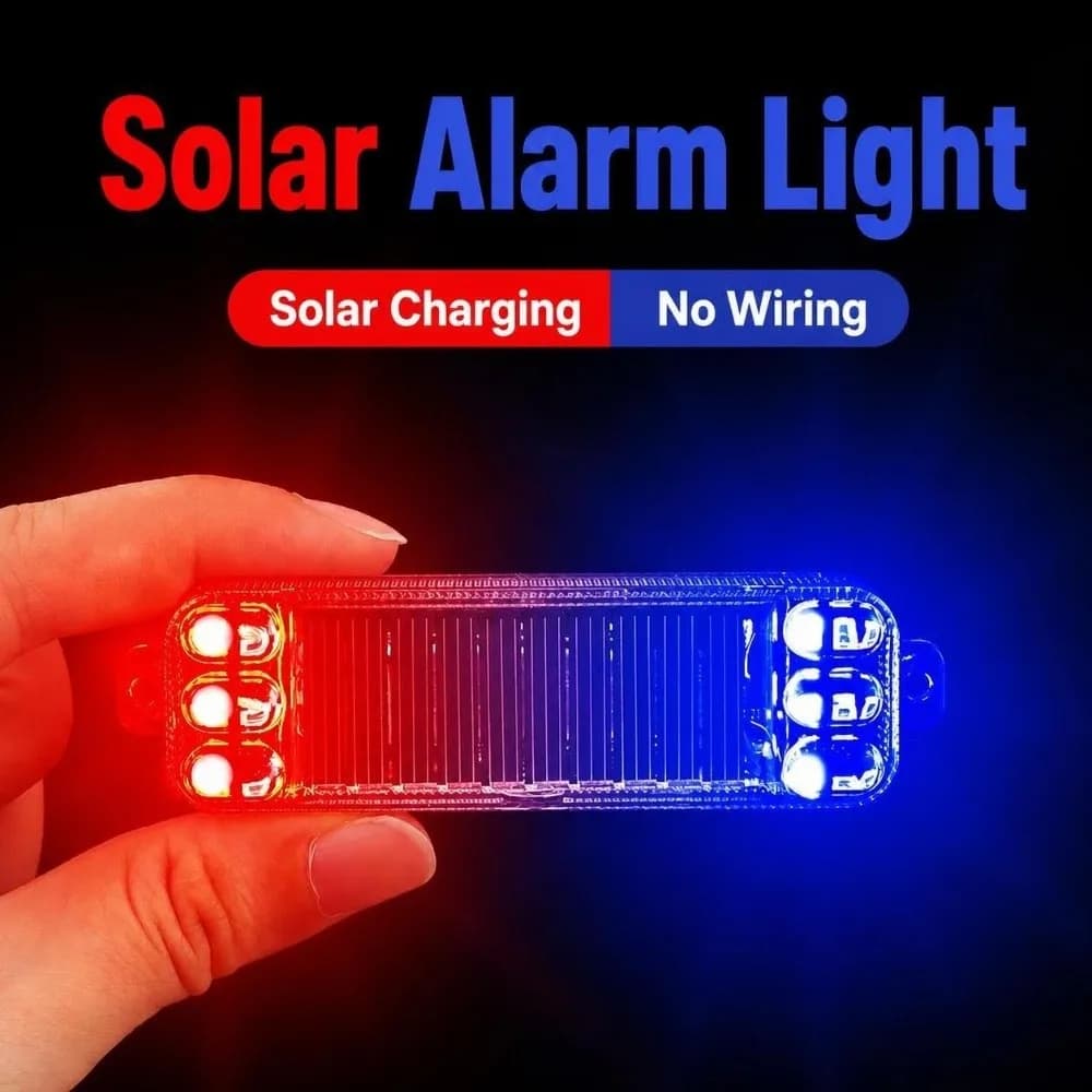 Safety Plastic Solar Warning Light Wireless Solar Powered Tail Flashing Light LED Colorful Flash Rear Tail Lamp For E Bike