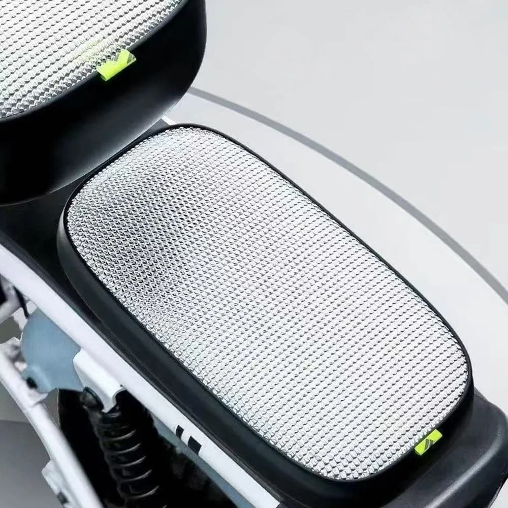 New Leather Electric Vehicle Seat Liner Solar Protection Universal Pillow Cover Waterproof Front Seat Cover