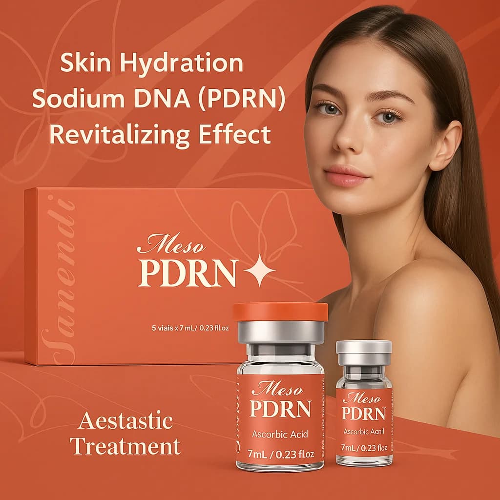 Sanendi Meso-hydrating Skin Care Essence Set - Skin Problem Solution PDRN DNA Salmon Vitamin C