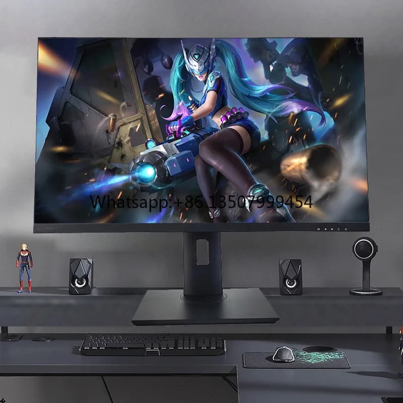 23.6" FHD 75Hz Esports Monitor AMD FreeSync Premium MVA Gaming Screen with Height Adjustable Stand HDR Desktop