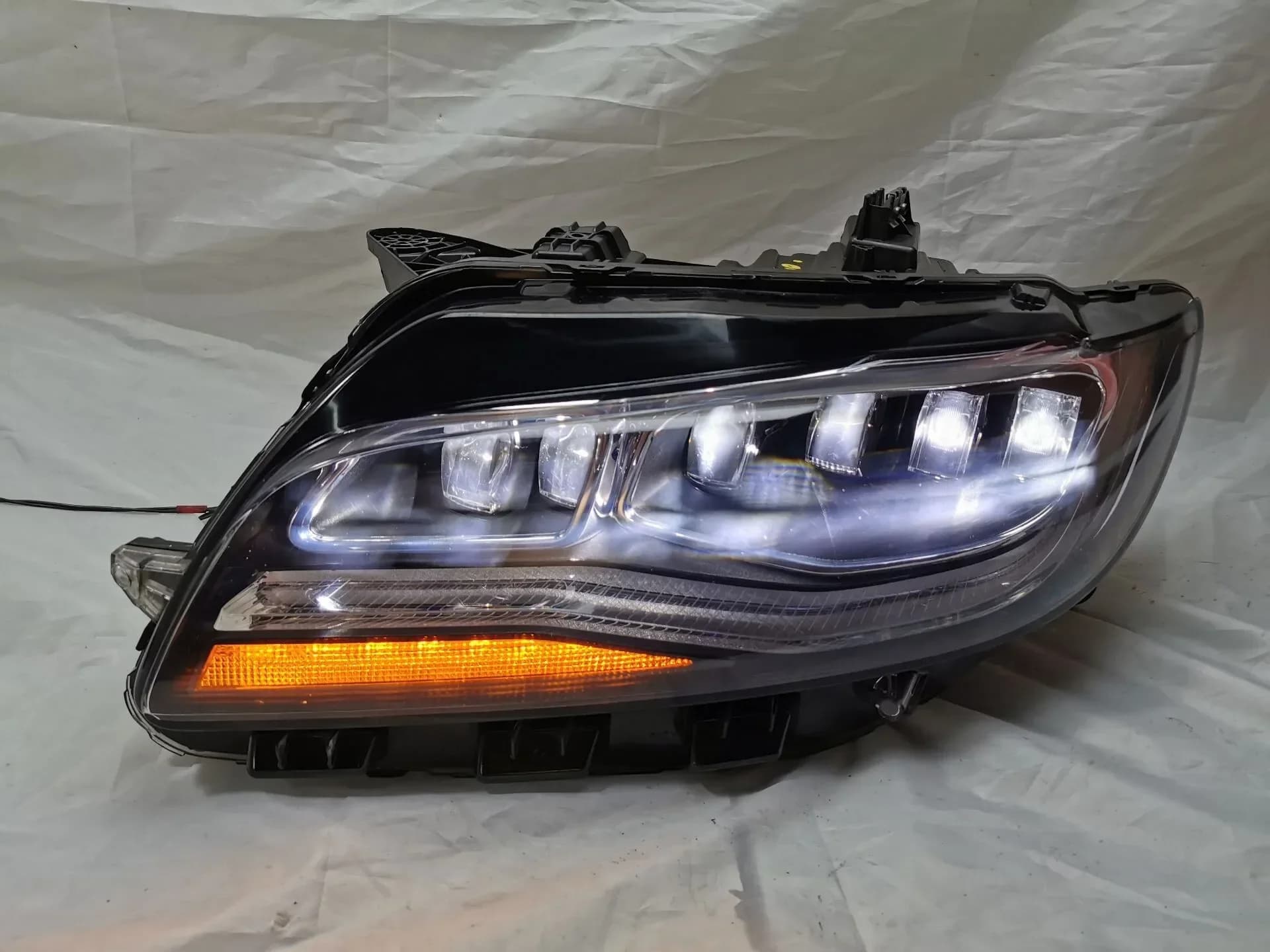Auto Faro Anteriore A Led Diurno DRL Lampada Frontale Basso Abbagliante Indicatori di direzione per Lincoln MKZ 2019