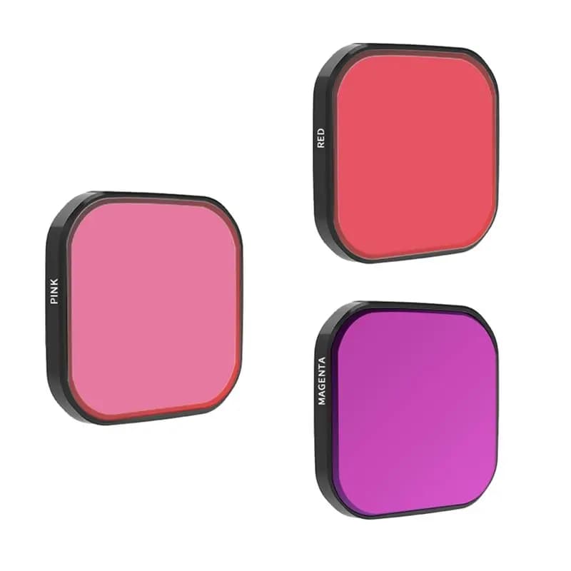 AED7-3In1 Diving Filter For Ace Pro/Ace Pro2 Waterproof Fogproof Diving Filter For Ace Pro 2 Action Camera