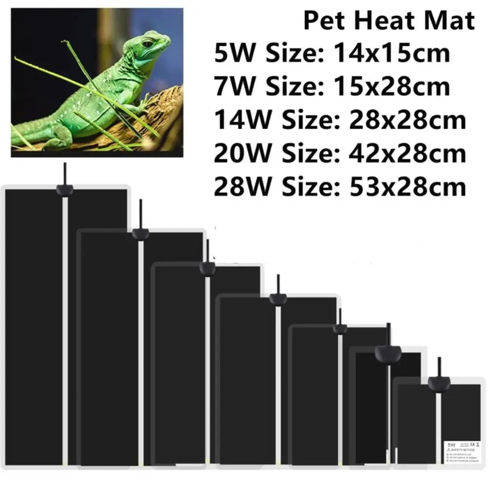 Heating Mat for Semenzai 5~28W, 220V~240V, for Germination and Propagation of Plants, Flowers and Vegetables, Anti-freddo