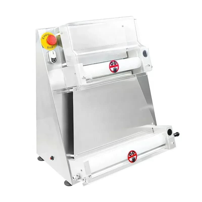 2025PR400 Dough sheeter table top pizza rolling machine dough roller commercial using bakery equipment