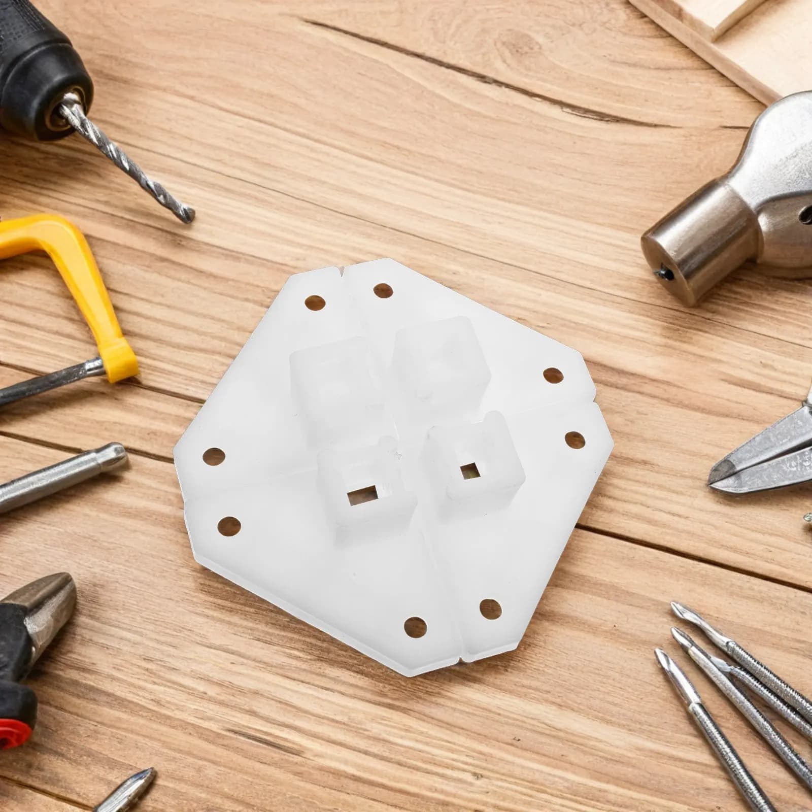 Set di 4 Accessori Universali per Tende, Supporto a Quattro Gambe Stabile e Antiscivolo, Base di Sostegno per Tende da Campeggio e Verande