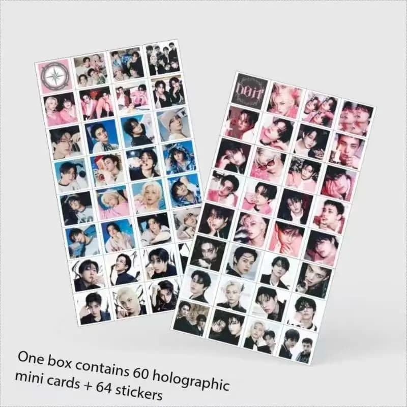 124 Carte Laser Straykids DO IT, Flash Card SKZ Bangchan Felix Hyunjin, Carte Fotografiche dei Cantanti, Carte LOMO Bifacciali