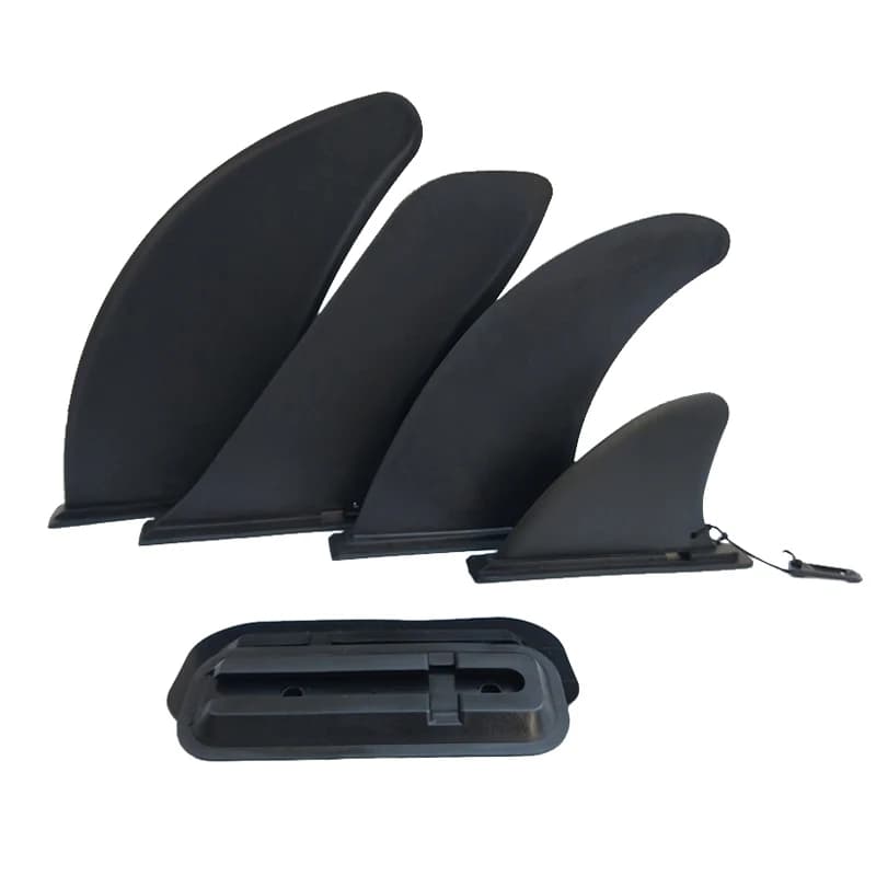 4 modelli Surf Onda d'acqua Pinna SUP Accessori Stabilizzatore Gonfiabile Stand Up Paddle Board Tavola da surf Pinna centrale scorrevole Pinna laterale