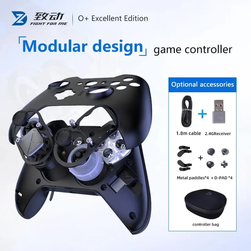 Zd O + Eccellente Controller di Gioco Elite Interruttore Rgb Sensoriale Modulare Telefono Controller Bluetooth Ns Tablet Steam personalizzabile ZD