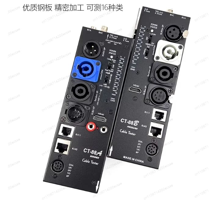 Tester Cavi Multifunzione CT-88 Rilevatore di Segnale Xanon per Verifica Linee Audio HDMI