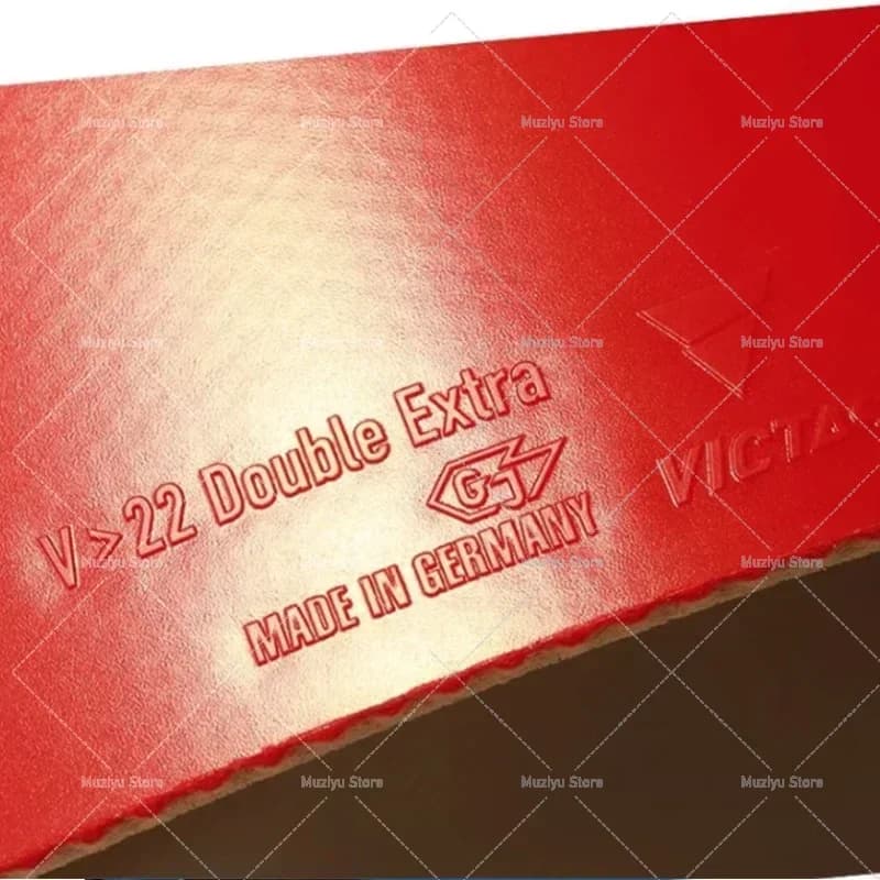 VICTAS V22 Double Extra table tennis rubber non tacky with thick and hard sponge fast attack ping pong racket