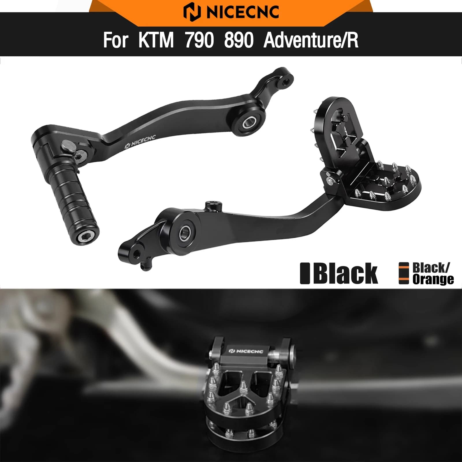 Per KTM 790 890 Adventure/R 2021-2025 Leva del cambio Pedale del freno per Husqvarna Norden 901 2022-2025 890 Adventure R 790 Adv