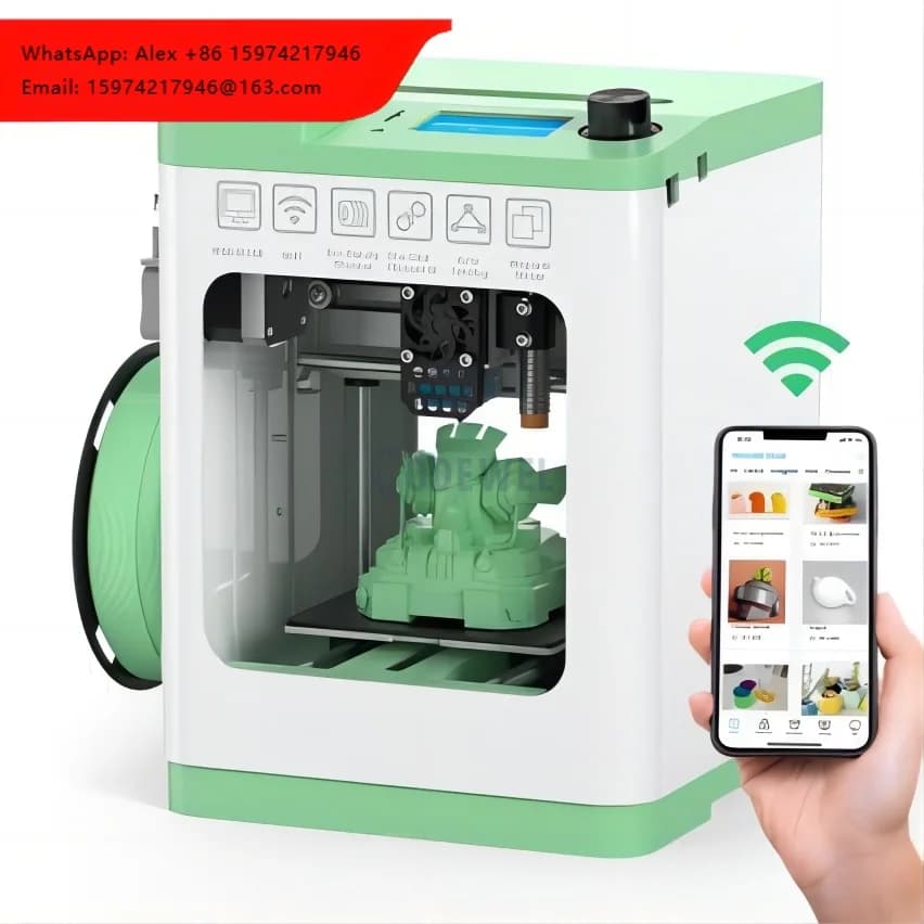 Profesional Diy Children Toys Small FDM Desktop 3D Printer For Schools STEM Education & Kids