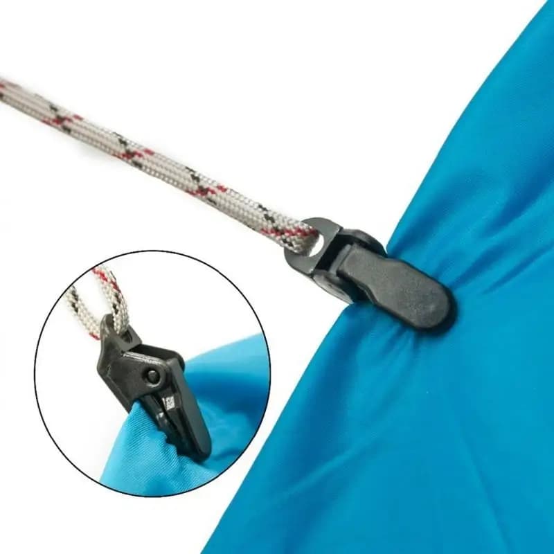 10/20Pcs/Lot Tent Pull Point Clip Outdoor Camping Alligator Hook Buckle Crocodile Tent Accessory